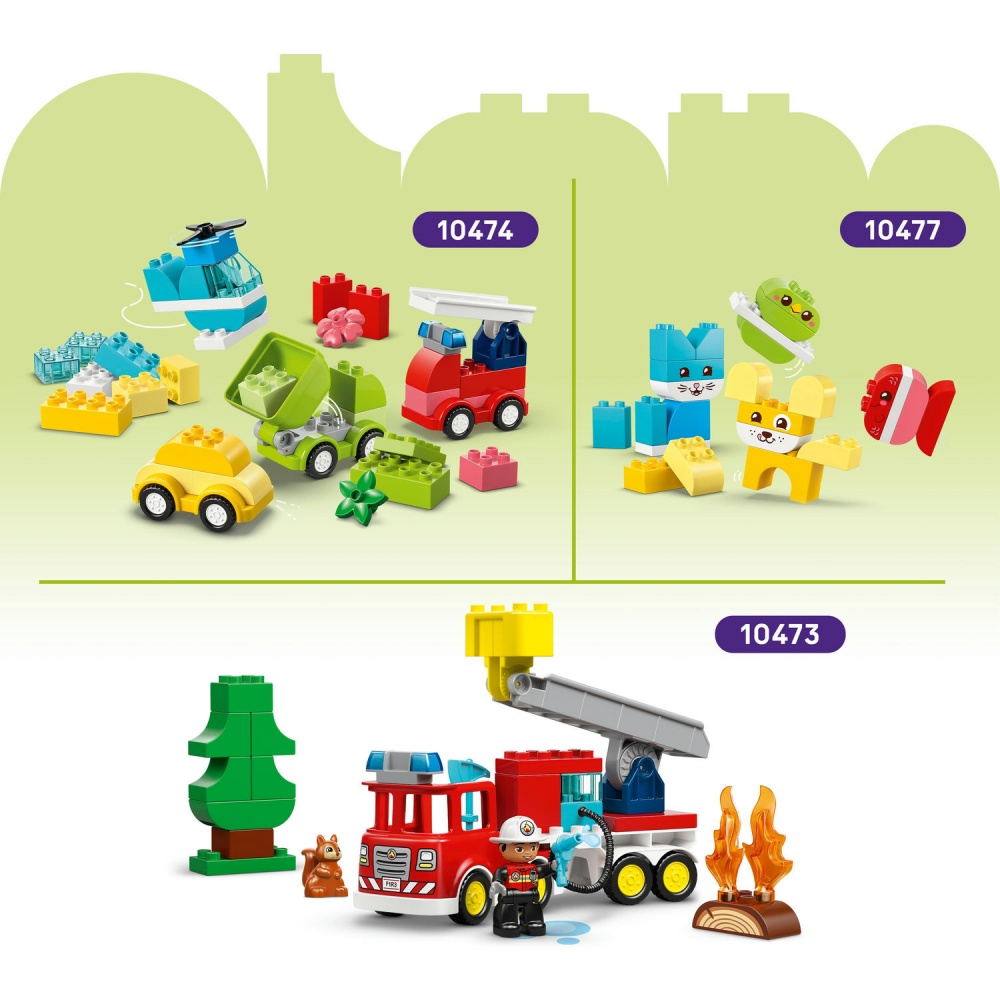 Конструктор LEGO DUPLO 3-в-1 Строительная техника 10475