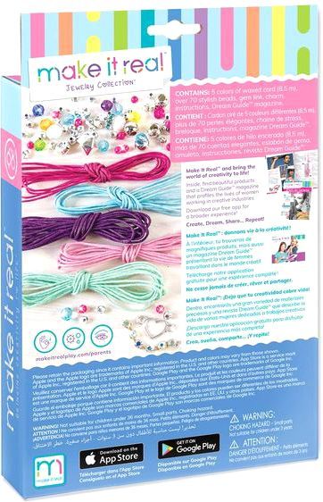 Набір Make it Real для створення шарм-браслетів Яскрава веселка MR1206