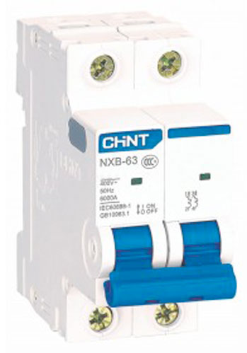 Автоматичний вимикач NXB-63 2P C20 6kA 814093