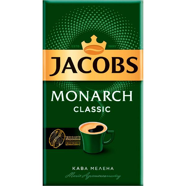Кофе молотый Jacobs Monarch 230 г 