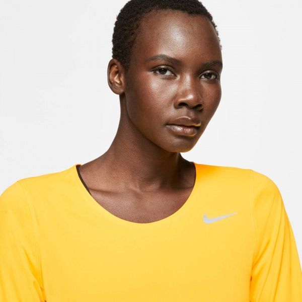 Футболка Nike W NK CITY SLEEK LS CJ2020-845 XS жовтий