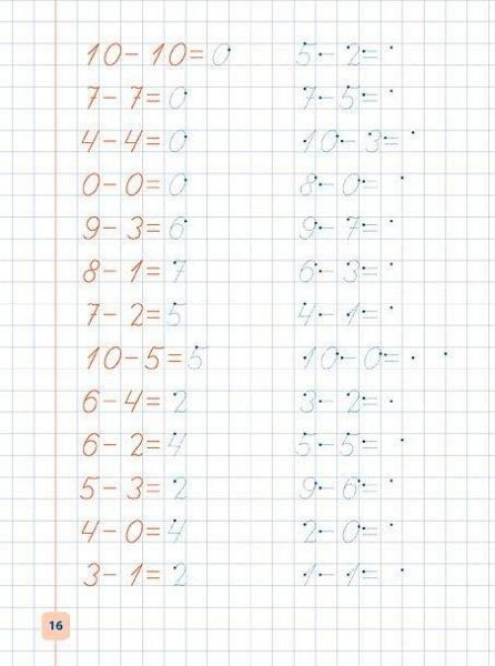 Книга «Пишу цифри та рахую» 978-966-284-108-4