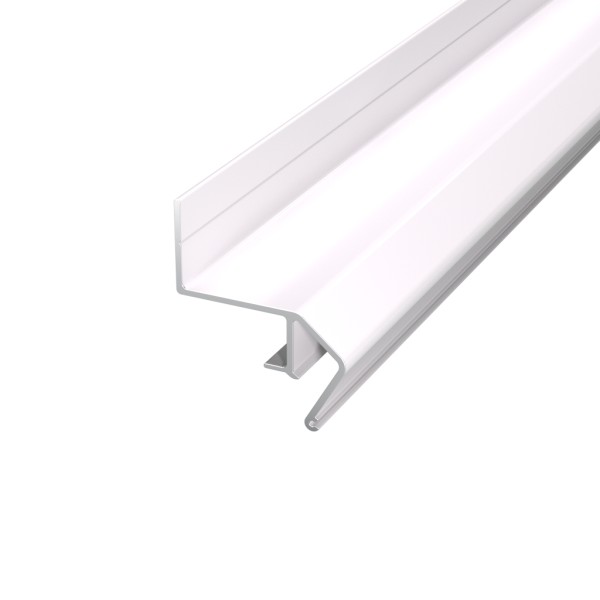 Профиль натяжного потолка переходящий ПАС-3161 RAL-9016 матовий 2,5 м