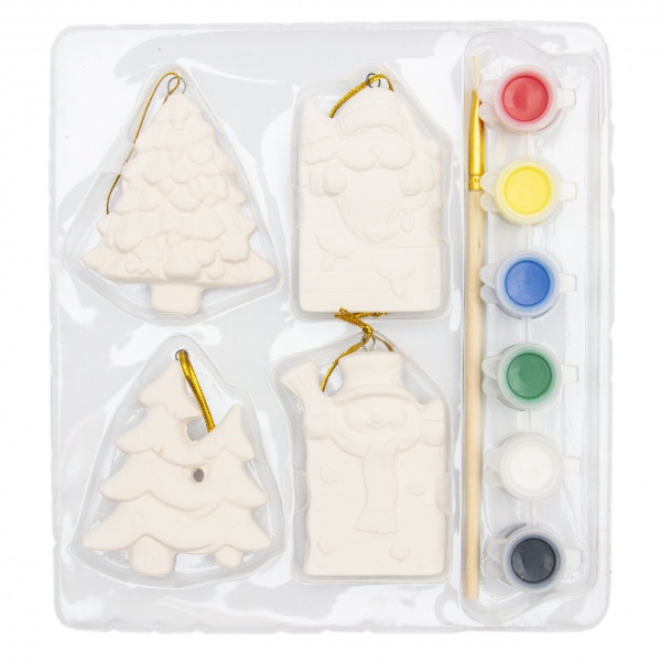 Набір новорічних прикрас Девілон фігурки 022489 