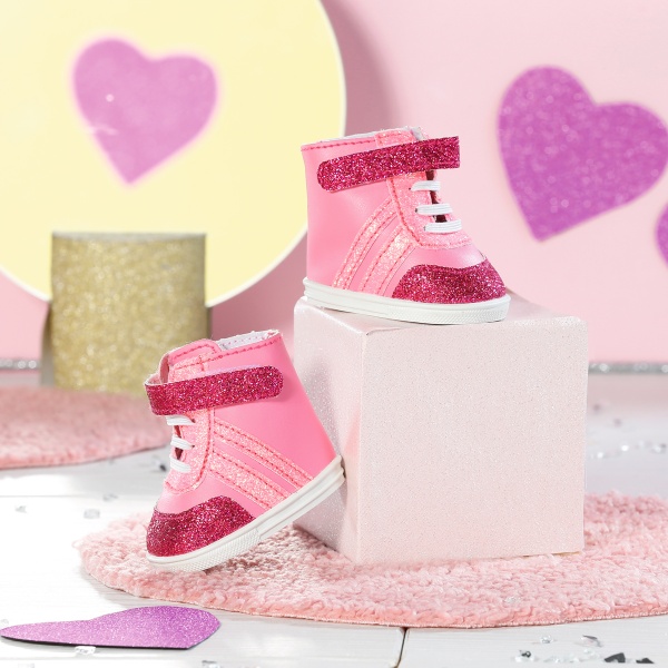 Взуття для ляльки Zapf Baby Born - Рожеві кеди 833889