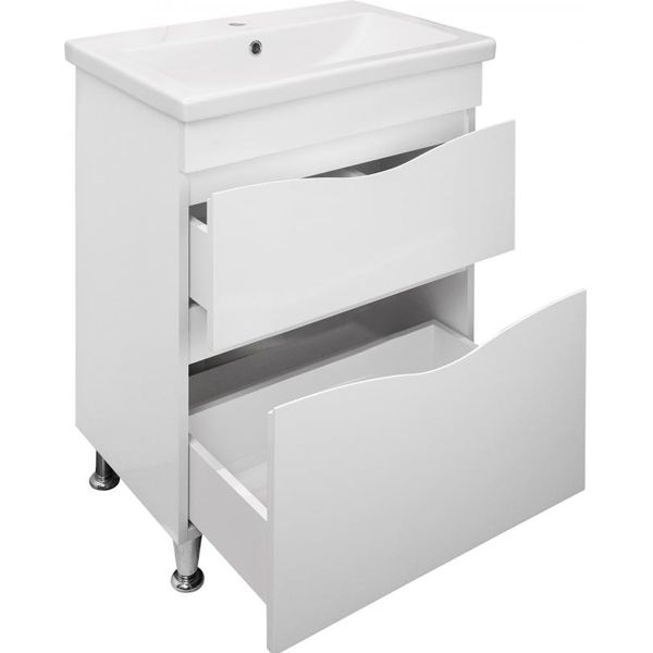 Тумба підлогова Сансервіс Smile з умивальником Como-70