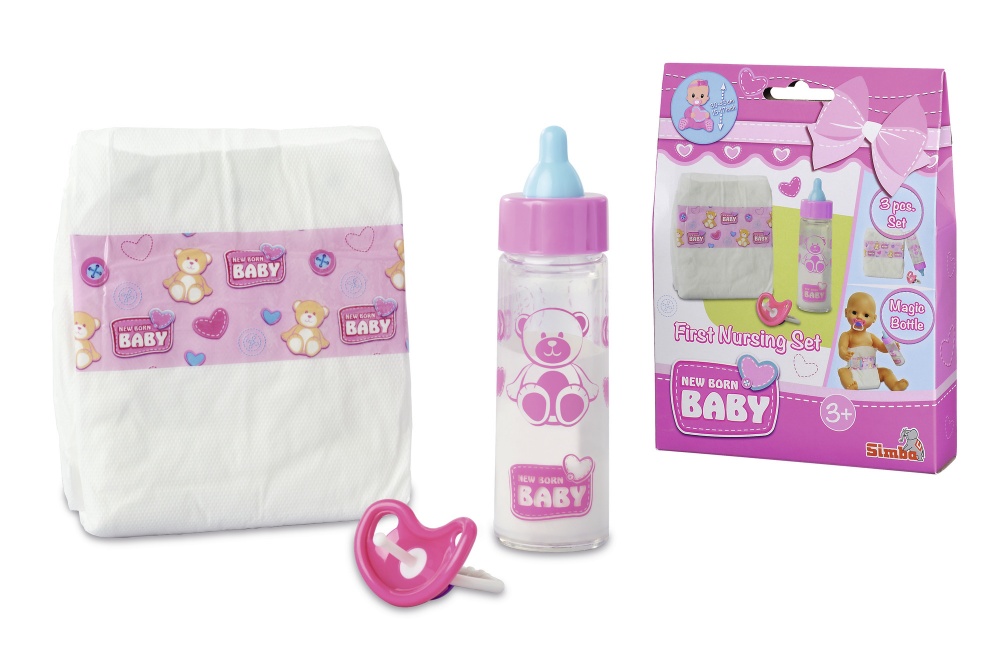 Ігровий набір Simba Аксесуари для пупса НББ 3 шт. 5562487