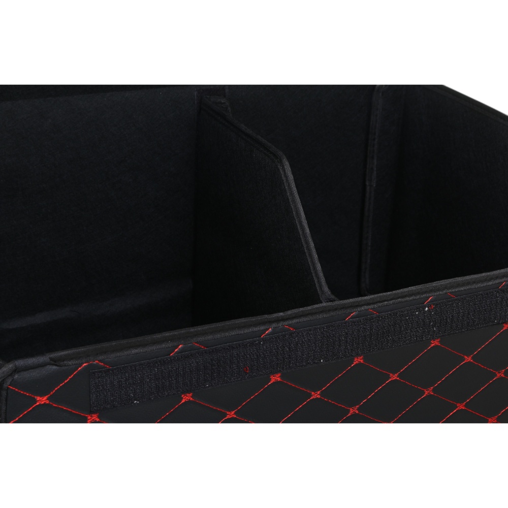 Сумка-органайзер в багажник розмір L Auto Assistance AA-533BR чорно-червоний