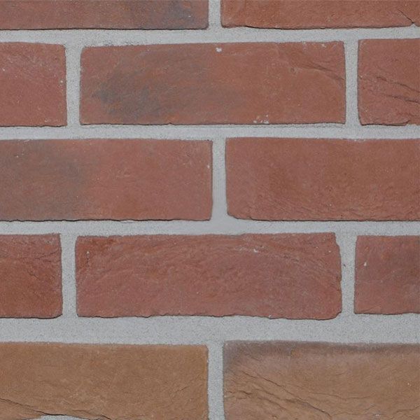 Плитка бетонная прямая Einhorn Бельгийский клинкер 620 1 кв.м 