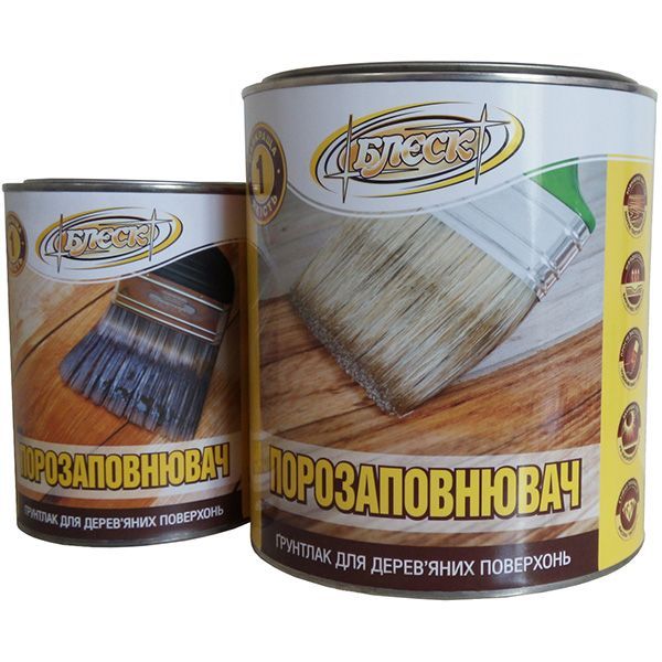 Лак НЦ ґрунт порозаповнювальний Блеск не створює плівки 2,4 л