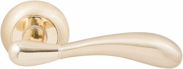 Ручка на розетке  RDA Imola полированная латунь