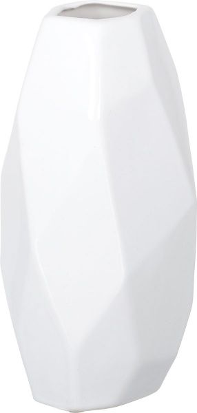 Ваза керамическая белая 2500-19 Eterna