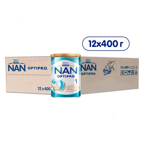 Суха молочна суміш Nestle NAN 1 400 г 7613032024918