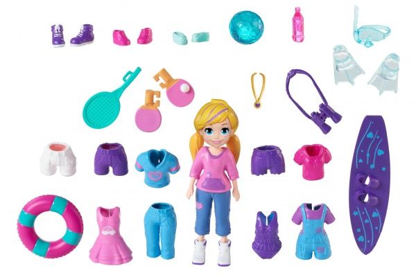 Ігровий набір Polly Pocket Маленька модниця з аксесуарами