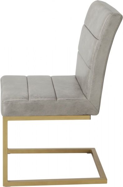 Стул обеденный GT Racer KY8776 bronzing бронза/бежевый