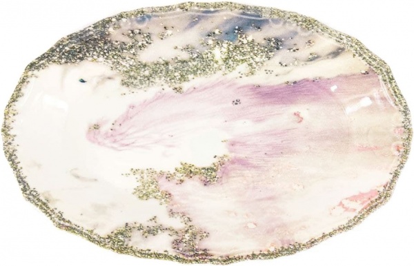 Блюдо овальне Tiffany Indian Red 27 см Porser Porselen 