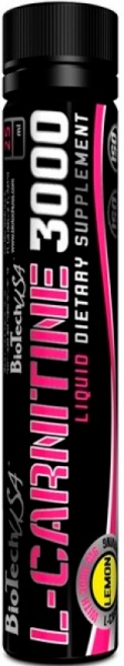 Жиросжигатель BioTech L-Carnitine 3000 ampule апельсин 25 мл 