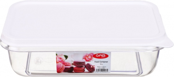 Контейнер 1 л в ассортименте GAB Plastic