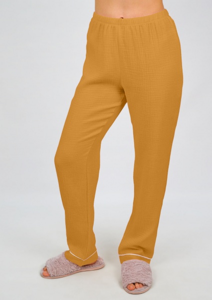 Штани Roksana Muslin №1425 р. 46 жовтий