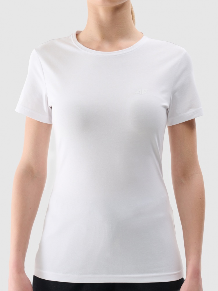 Футболка 4F TSHIRT F2255 4FWMM00TTSHF2255-10S р.XL белый