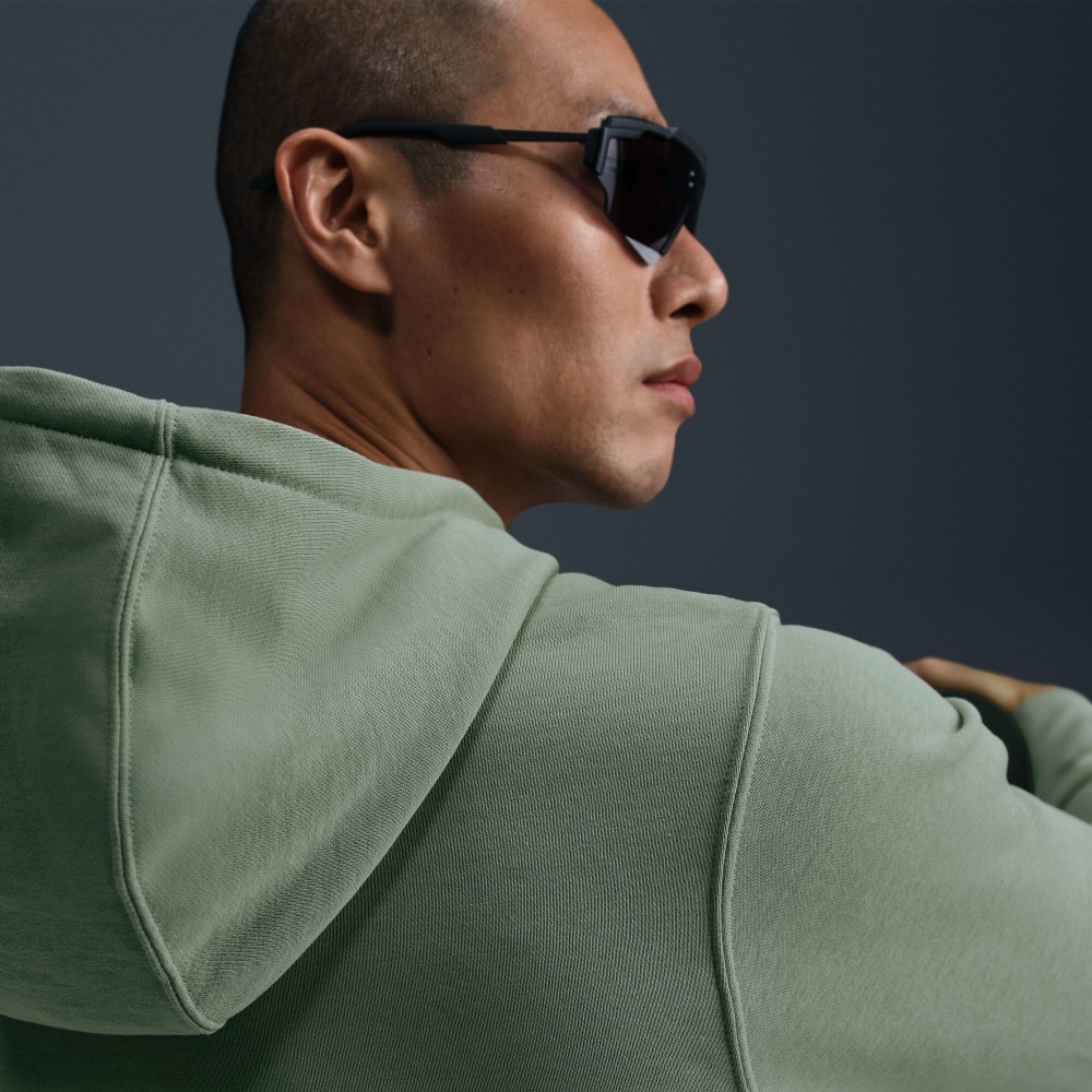 Джемпер Nike M NK CLUB FT HOODIE FONT GX HJ2506-370 р.L хакі