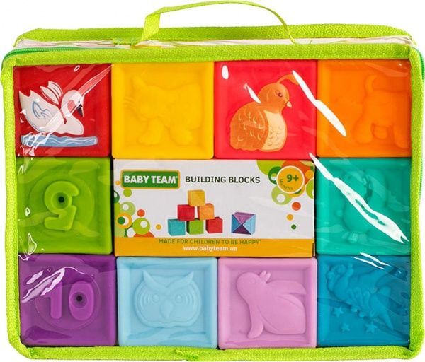 Кубики Baby Team розвивальні 8870