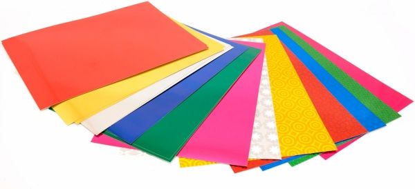 Набір фольги односторонньої А4 6 кольорів 6 аркушів VGR