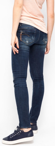 Джинсы G-Star RAW Midge Cody Mid Skinny Wmn 60883,6553-7351 р. 25-32 синий 