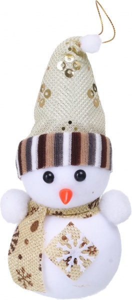 Подвеска Снеговик пенопласт микс 4 вида 20 см 