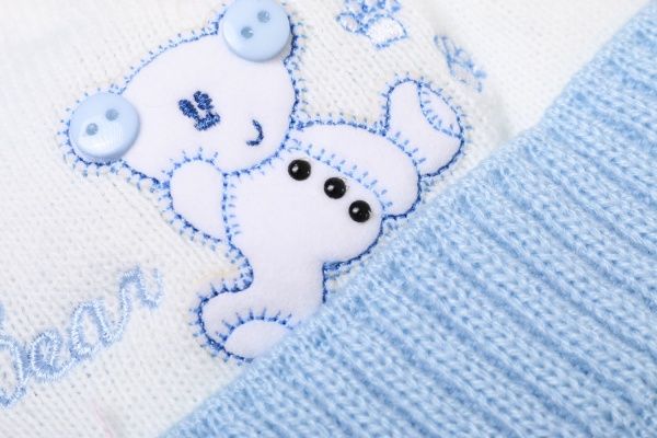 Шапочка дитяча для хлопчика Luna Kids р.36 молочний 2105 