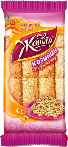 Козинаки ЖАЙВІР із кунжуту 60 г (4820007053603) 