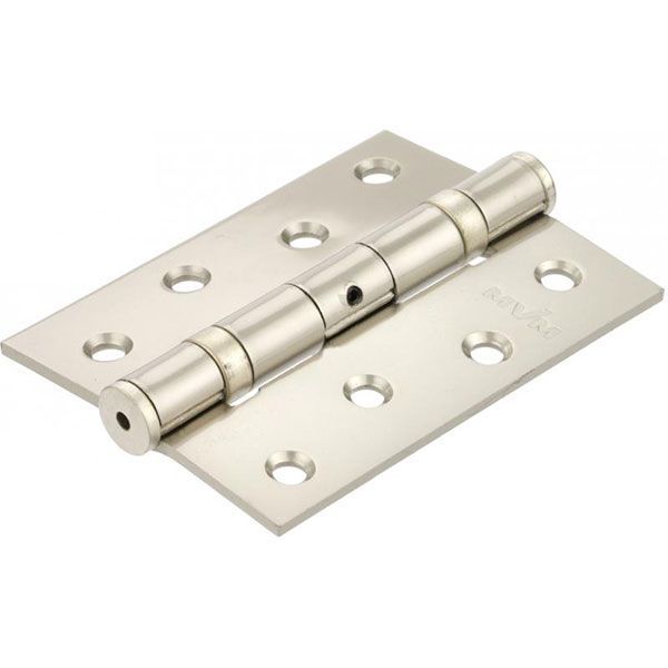 Петля универсальная  MVM HE-100 PN 100x75x3 мм перламутровый никель