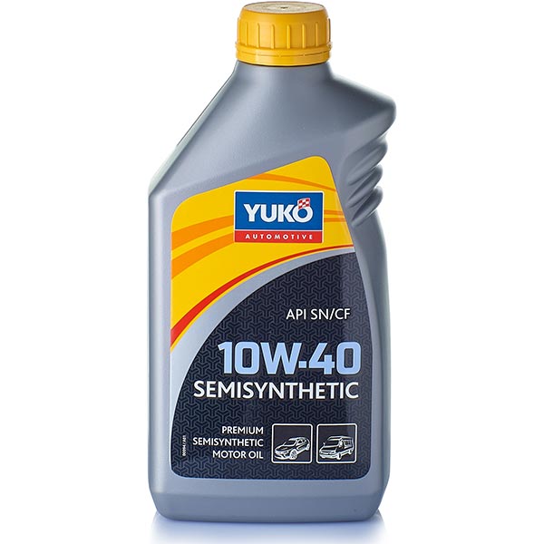 Моторне мастило YUKO SEMISYNTHETIC 10W-40 1 л