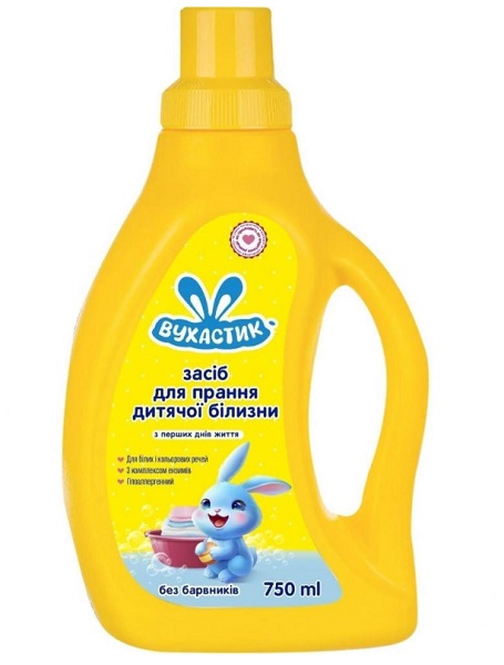 Гель для машинной и ручной стирки ВУХАСТИК 0,75 л