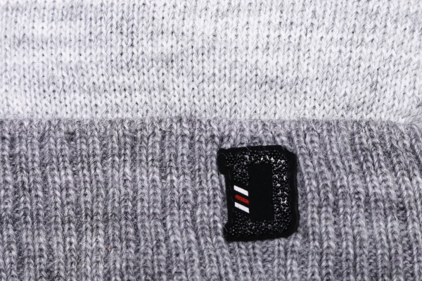 Шапочка детская для мальчика Kraft+ р.48-50 серый меланж 1739 