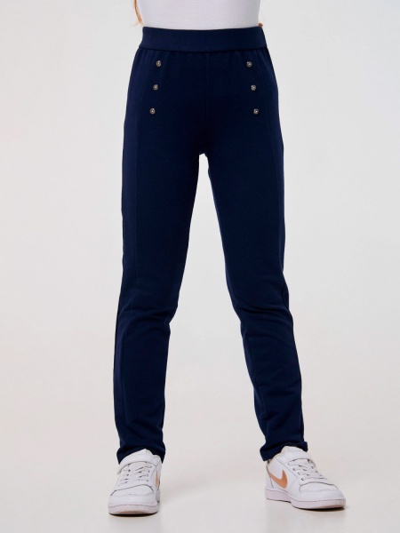 Брюки Smil 115536 р.134 темно-синий 