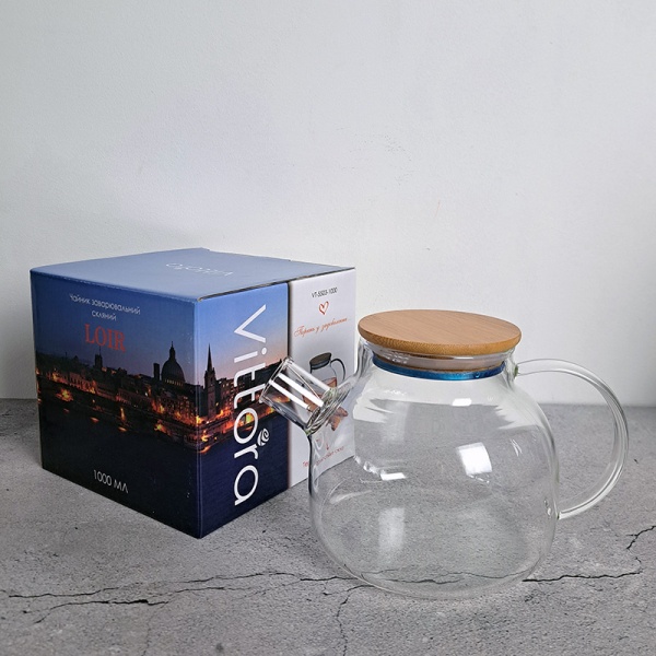 Чайник заварочный Loir 1000 мл VT-5503-1000 Vittora