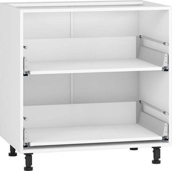 Тумба нижняя Грейд с 2 тандембоксами ТОП 800x820x522 мм белый 