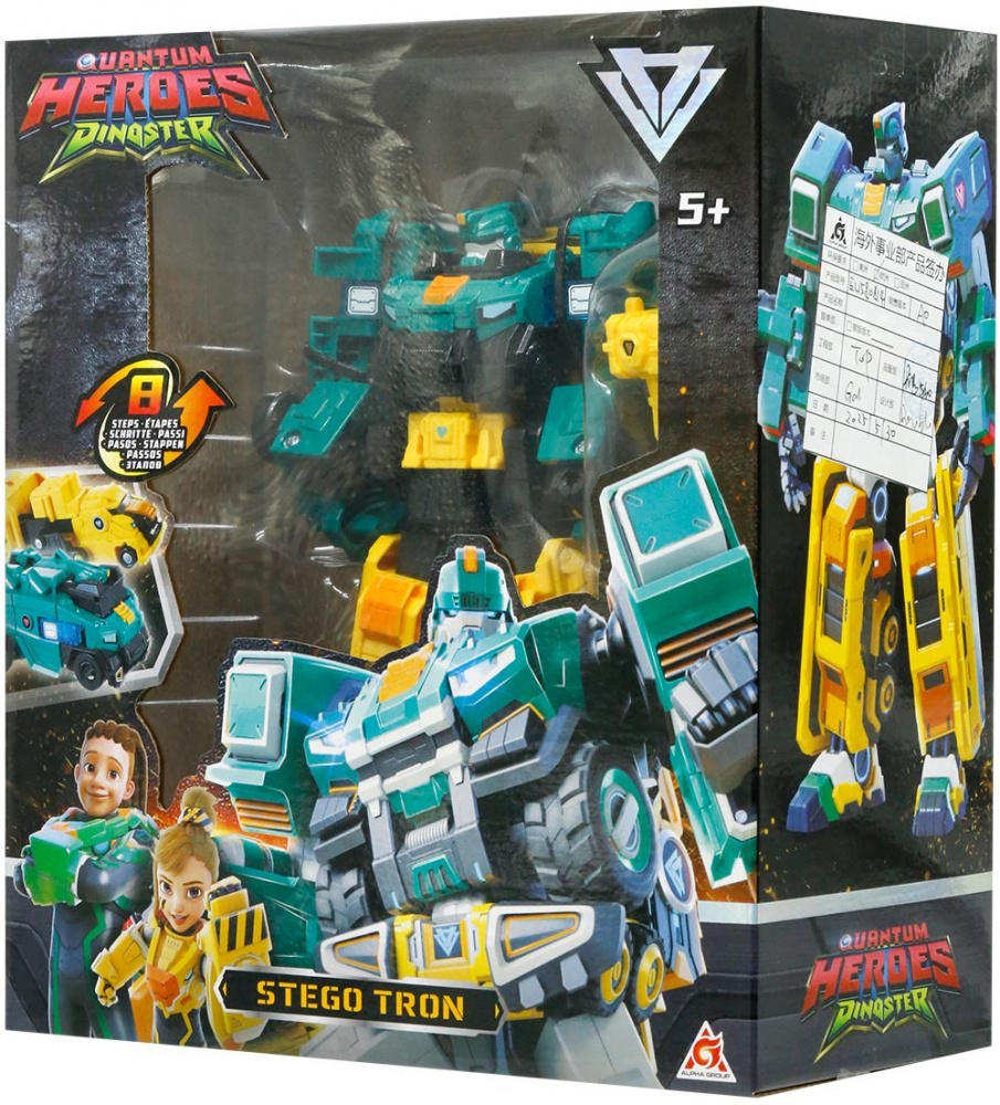 Игровой набор DINOSTER с роботом-трансформером Стего Трон EU580814