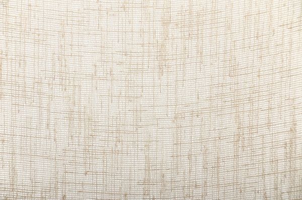 Ткань тюлевая Искусственный лен 280 см натуральный 