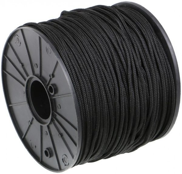 Шнур полипропиленовый 6 мм черный