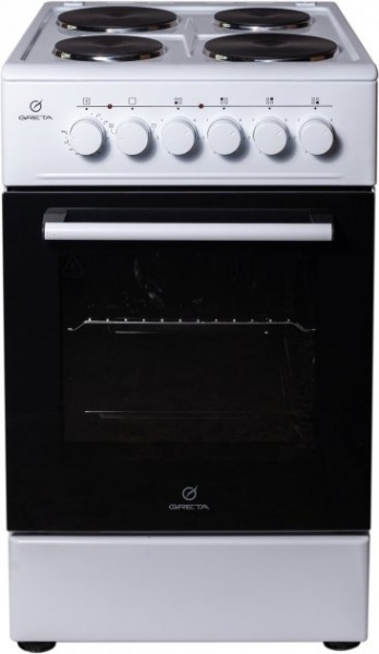 Плита электрическая Greta SZ 5001 NN 13 (W) (1470-Е-СК-04 белая)