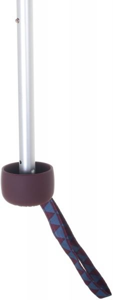 Парасолька Геометрія, складна півавтомат фіолетовий 