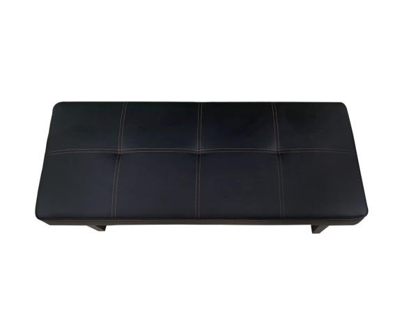 Пуф-скамья Чикаго 1000х400х400 мм черный 