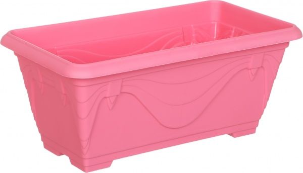 Набор Алеана Ящик балконный Петуния 2 шт. прямоугольный 8л (11505) розовый 