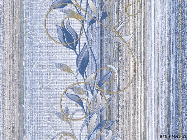 Шпалери вінілові на паперовій основі Слов'янські шпалери Соmfort Тріумф 9391-03 0,53x10,05 м 