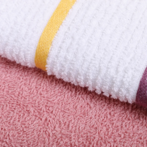 Набір рушників кухонних Stripe 60x40 см Durutex білий із рожевим 