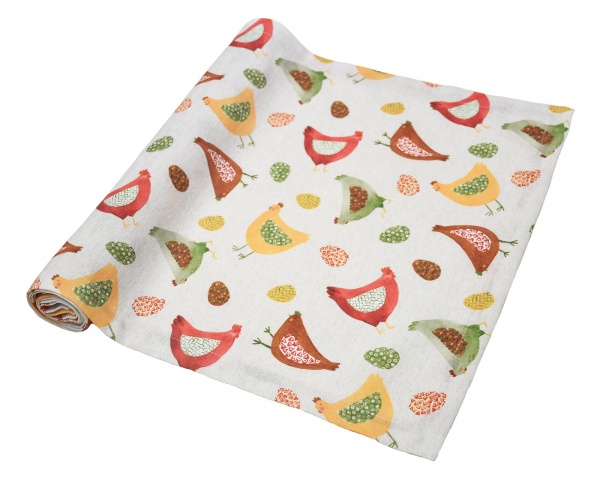 Дорожка (раннер) Курочки 40x140 см La Nuit 