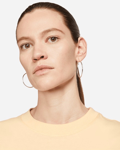 Футболка Nike W NSW TEE BF MS FD1129-294 р.L бежевий