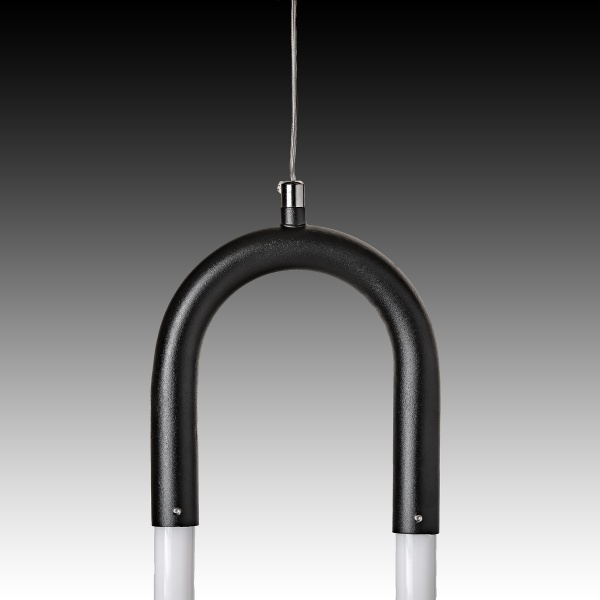 Світильник світлодіодний Berger 1x20 Вт чорний 7009-PL-20 Black 